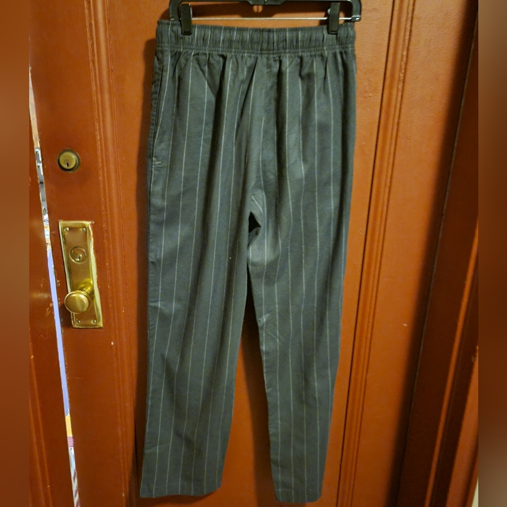 Goodfellow Elastic Waistband Gray Stripes Pajama Pants SZ Small - Picture 8 of 13